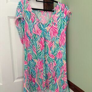 Lilly Pulitzer Bathing suit coverup- size L